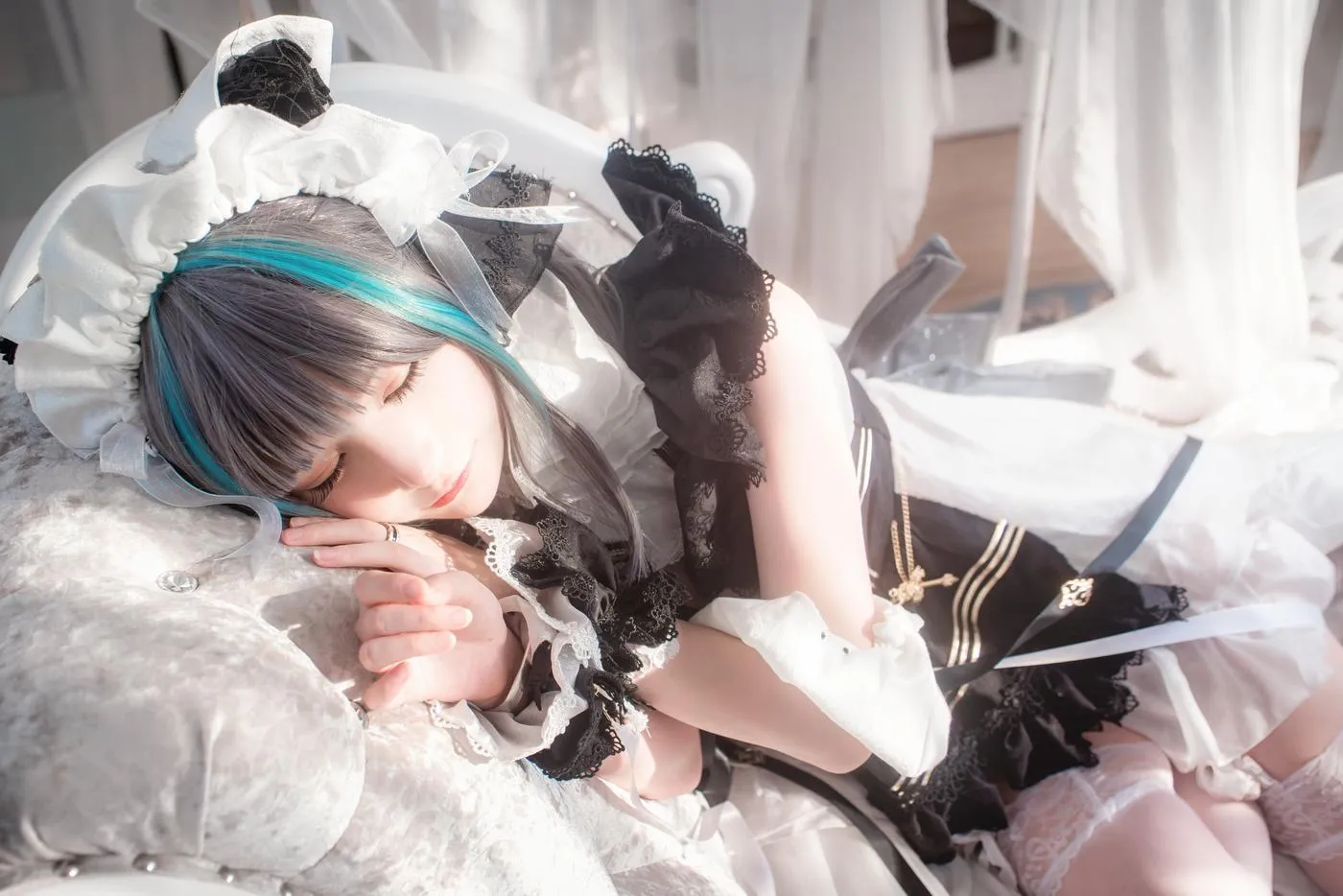 仙九Airi – NO.17 柴郡女仆 [20P]插图1